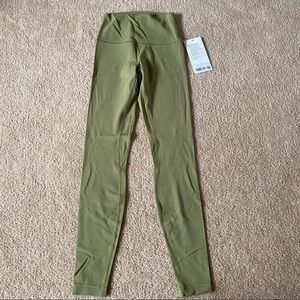 NWT Lululemon Align Pant 28” Size 4 Bronze Green